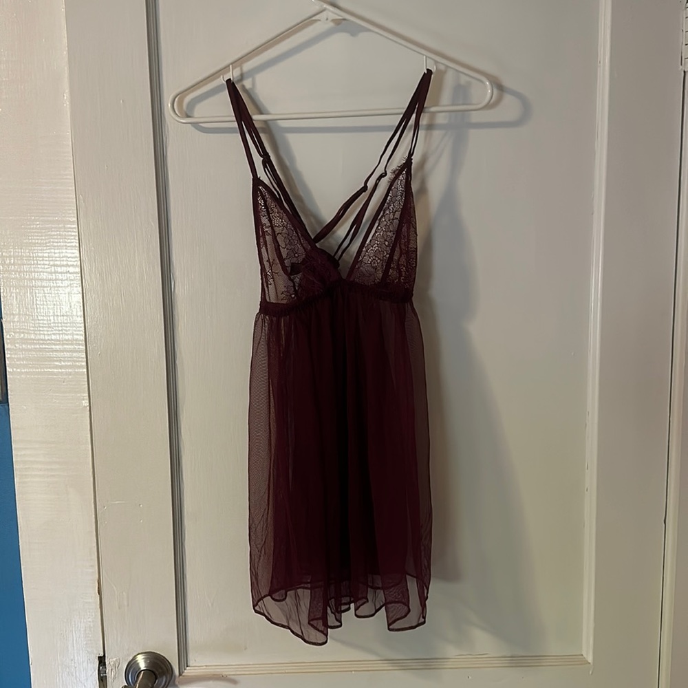 Maroon Lingerie